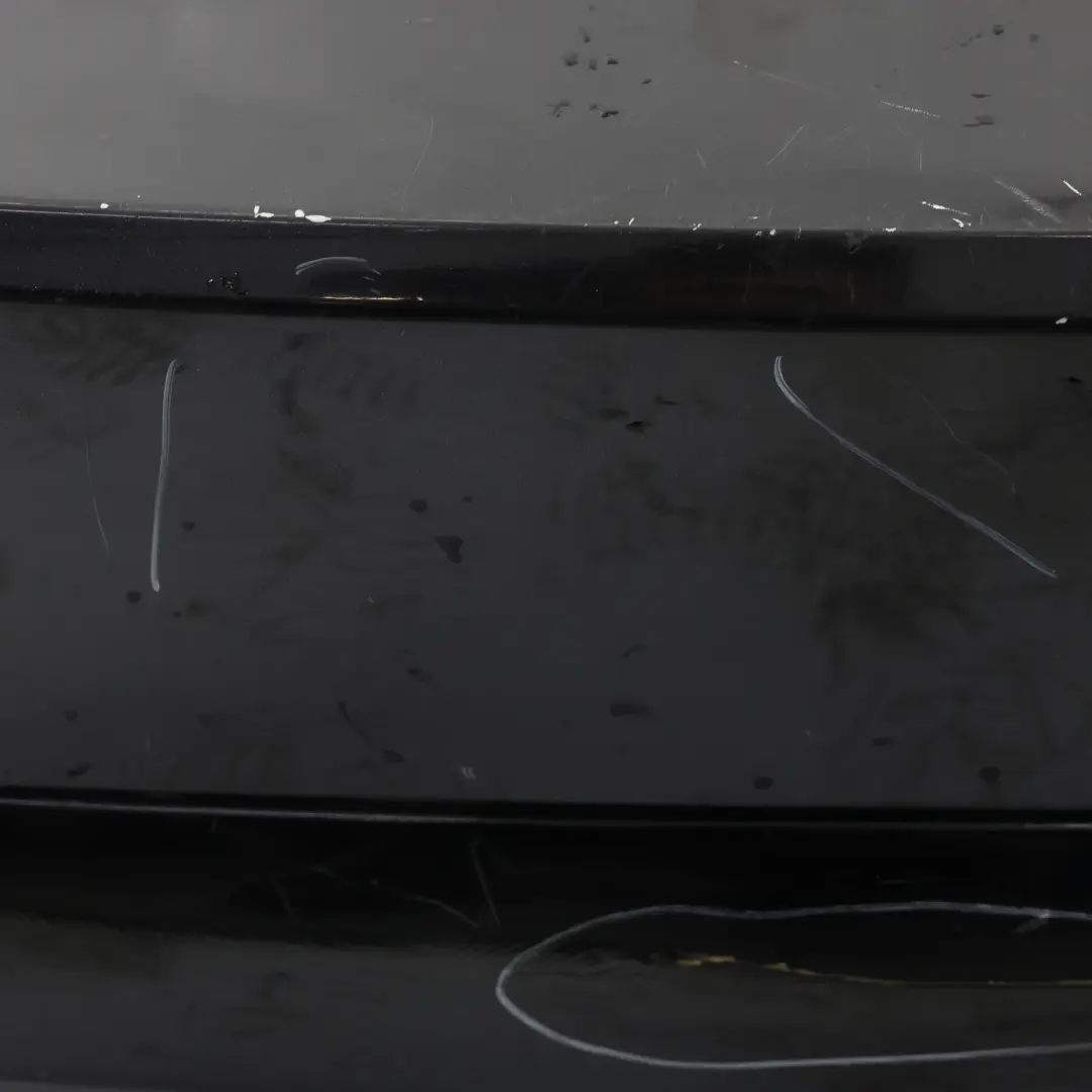 Ford Mondeo Mk4 Saloon Rear Bumper Trim Panel Cover Panther Black Metallic - D9 - SKU 1483901-PBL - Part number 1483901