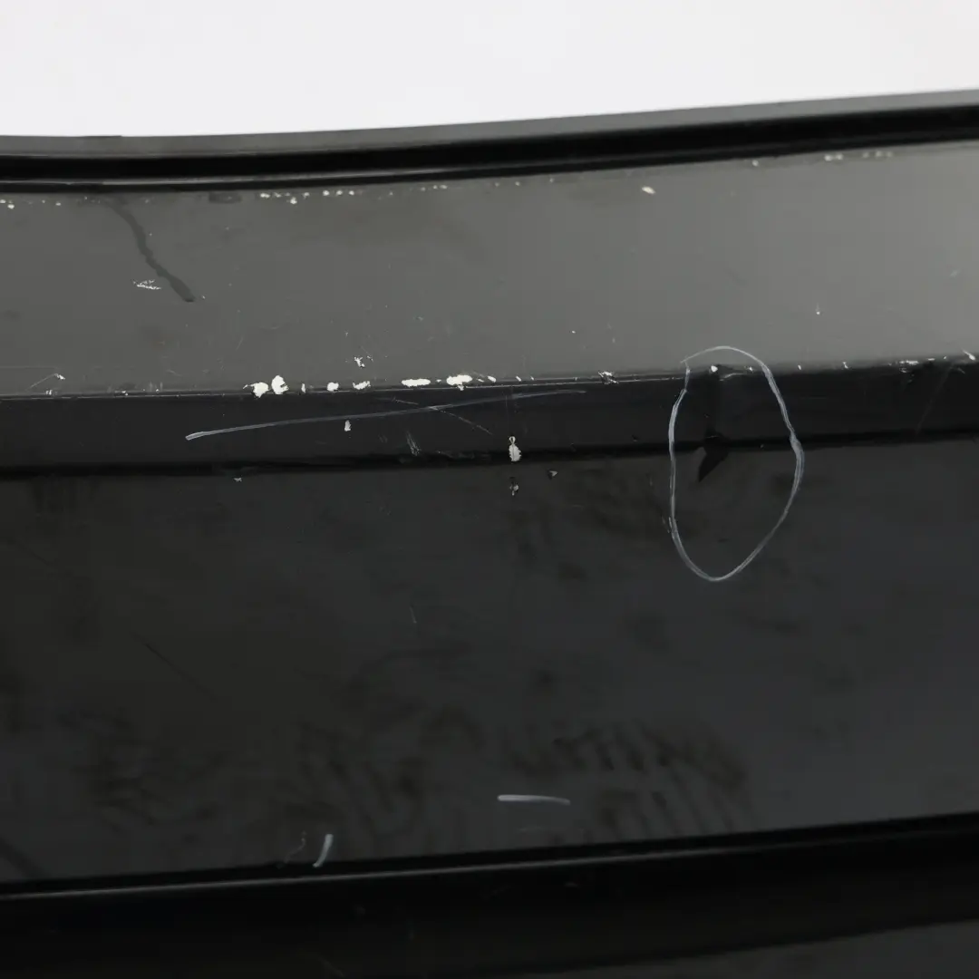 Ford Mondeo Mk4 Saloon Rear Bumper Trim Panel Cover Panther Black Metallic - D9 - SKU 1483901-PBL - Part number 1483901