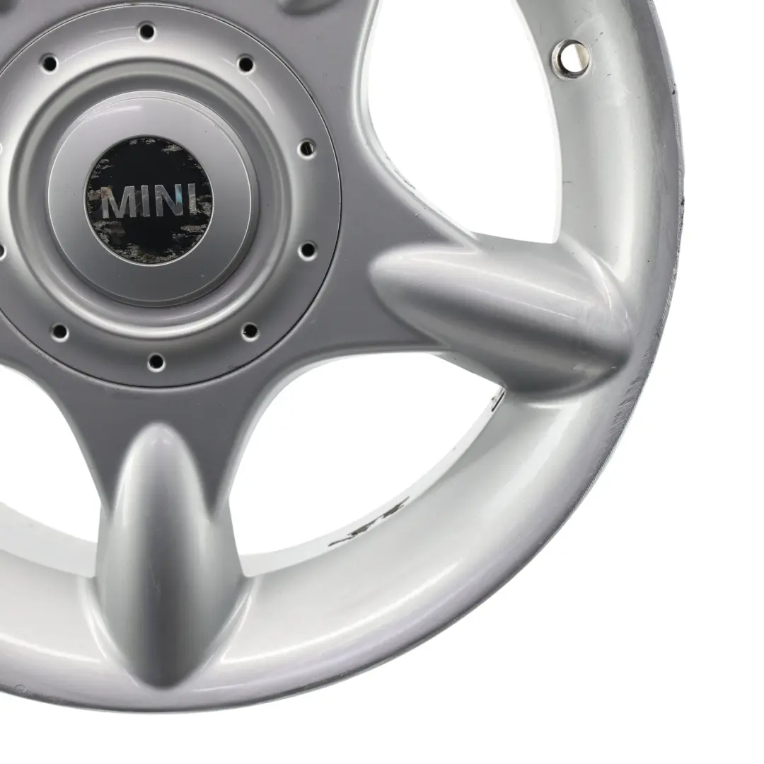 Alloy Rim 16 6,5J ET:48 5-Spider Spoke 83 to Mini Cooper One R50 Wheel with Part number 1512348 Mini Cooper One R50 Wheel Alloy Rim 16 6,5J ET:48 5-Spider Spoke 83 - SKU 1512348-5 - Part number 1512348