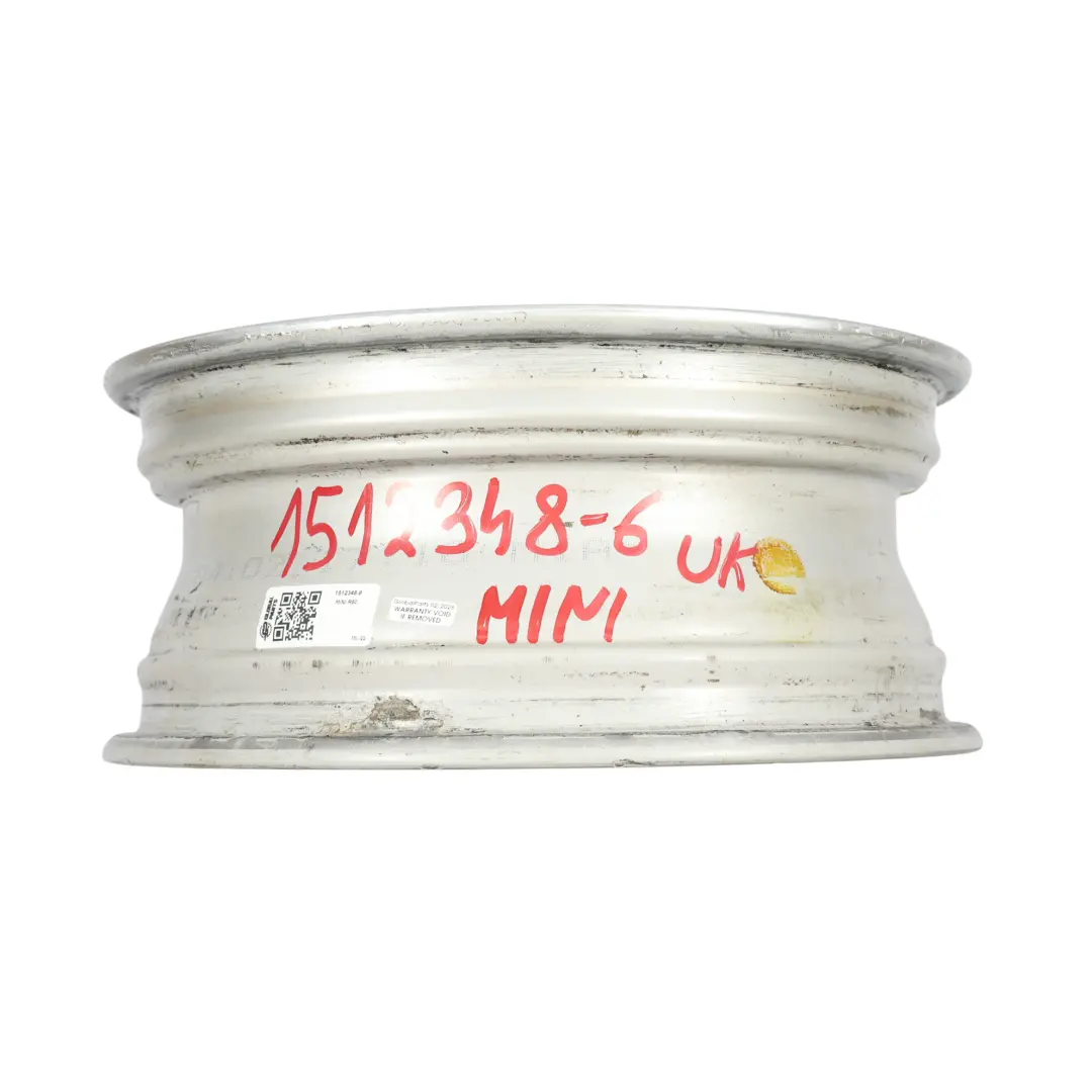 Alloy Rim 16" ET:48 6,5J 5-Spider Spoke 83 to Mini Cooper One R50 Wheel with Part number 1512348 Mini Cooper One R50 Wheel Alloy Rim 16" ET:48 6,5J 5-Spider Spoke 83 - SKU 1512348-6 - Part number 1512348