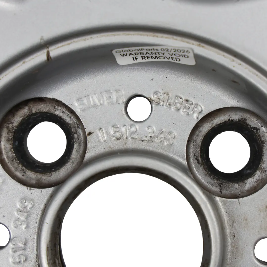 Alloy Rim 16" ET:48 6,5J 5-Spider Spoke 83 to Mini Cooper One R50 Wheel with Part number 1512348 Mini Cooper One R50 Wheel Alloy Rim 16" ET:48 6,5J 5-Spider Spoke 83 - SKU 1512348-6 - Part number 1512348