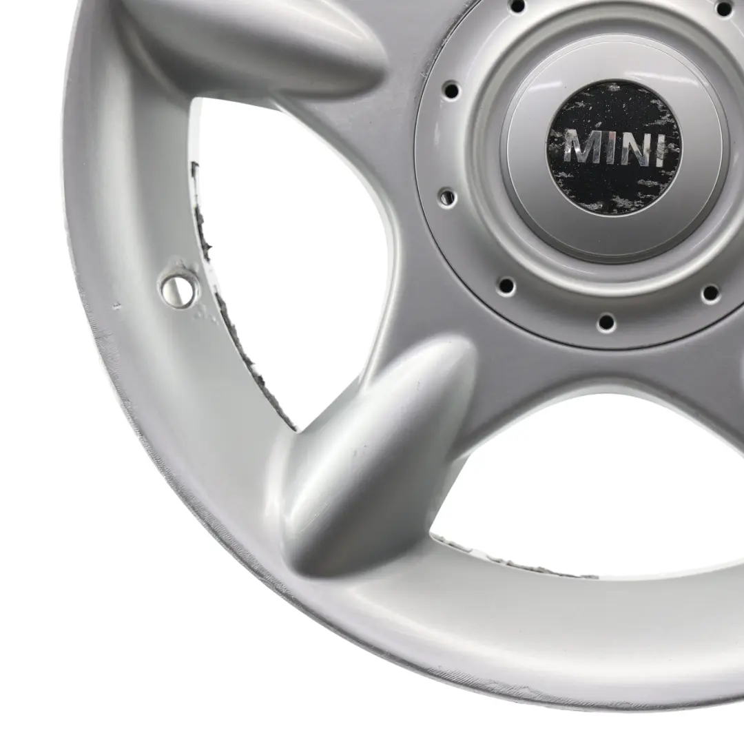 Alloy Rim 16" ET:48 6,5J 5-Spider Spoke 83 to Mini Cooper One R50 Wheel with Part number 1512348 Mini Cooper One R50 Wheel Alloy Rim 16" ET:48 6,5J 5-Spider Spoke 83 - SKU 1512348-6 - Part number 1512348