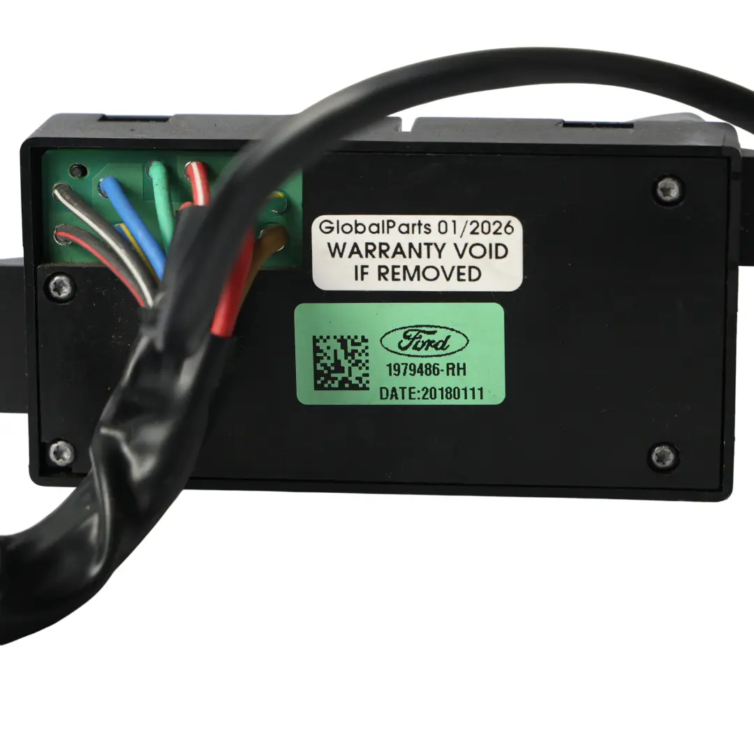 Ford Ranger Mk3 T6 Pulsante Regolazione Sedile Control Anteriore Destro 1979486 - SKU 1750765 - Numero di parte 1750765