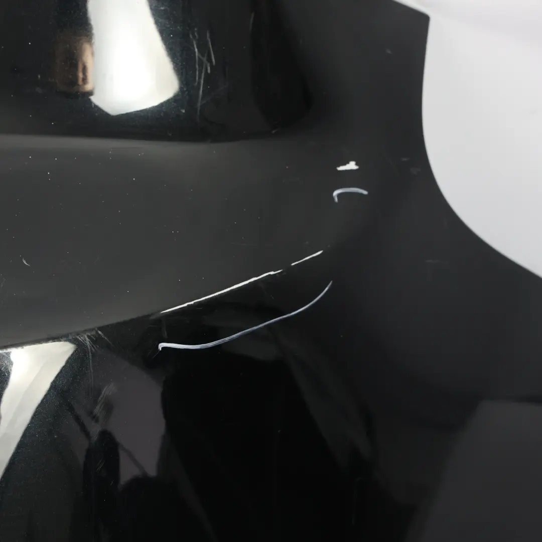 Mk3 Saloon Rear Bumper Trim Panel Cover Panther Black Metallic - D9 to Ford Focus with Part number 1852397 Ford Focus Mk3 Saloon Rear Bumper Trim Panel Cover Panther Black Metallic - D9 - SKU 1852397-PBL - Part number 1852397