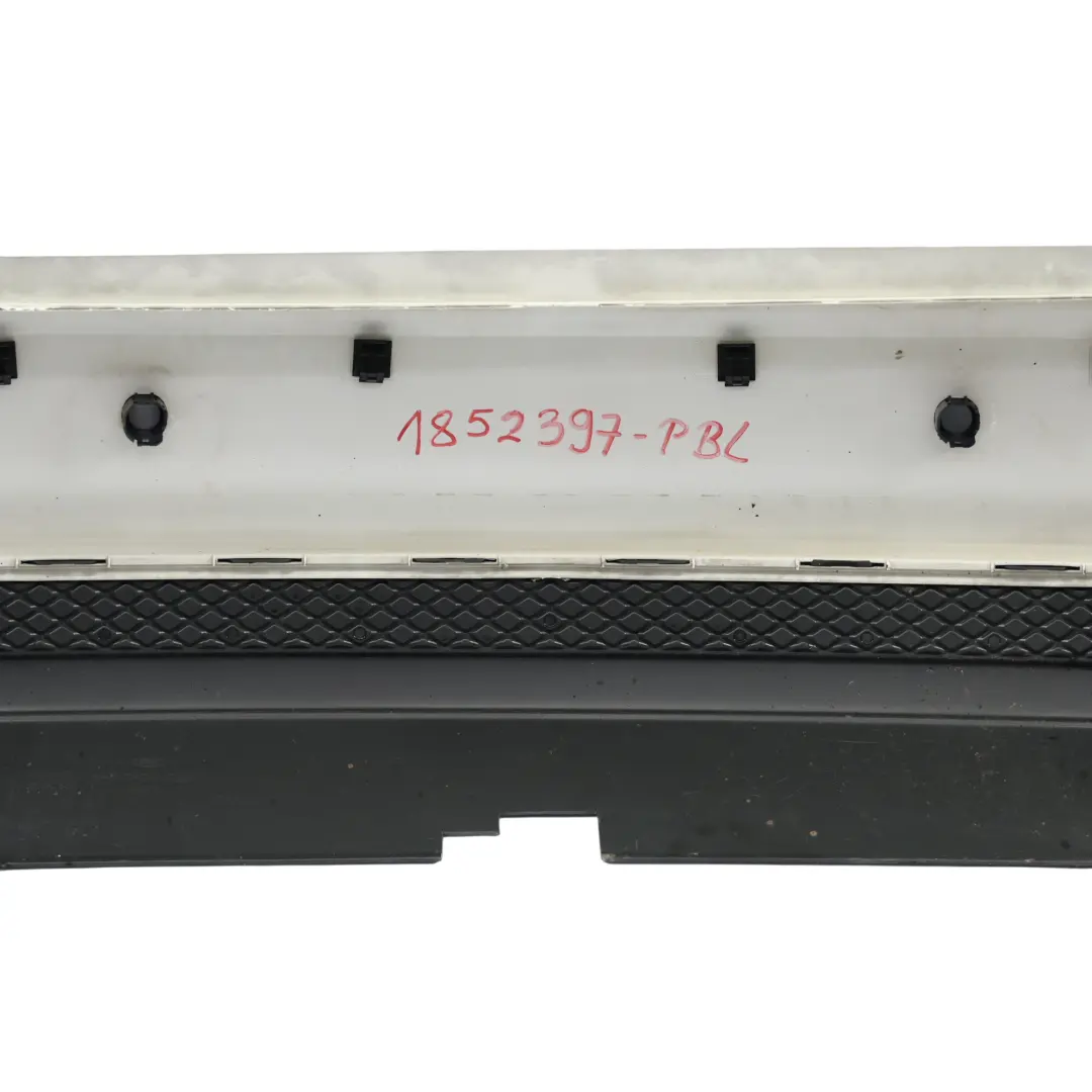 Mk3 Saloon Rear Bumper Trim Panel Cover Panther Black Metallic - D9 to Ford Focus with Part number 1852397 Ford Focus Mk3 Saloon Rear Bumper Trim Panel Cover Panther Black Metallic - D9 - SKU 1852397-PBL - Part number 1852397