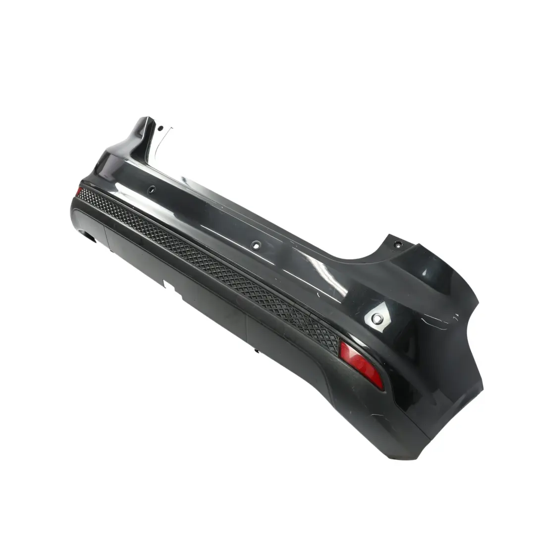 Ford Focus Mk3 Saloon Rear Bumper Trim Panel Cover Panther Black Metallic - D9 - SKU 1852397-PBL - Part number 1852397