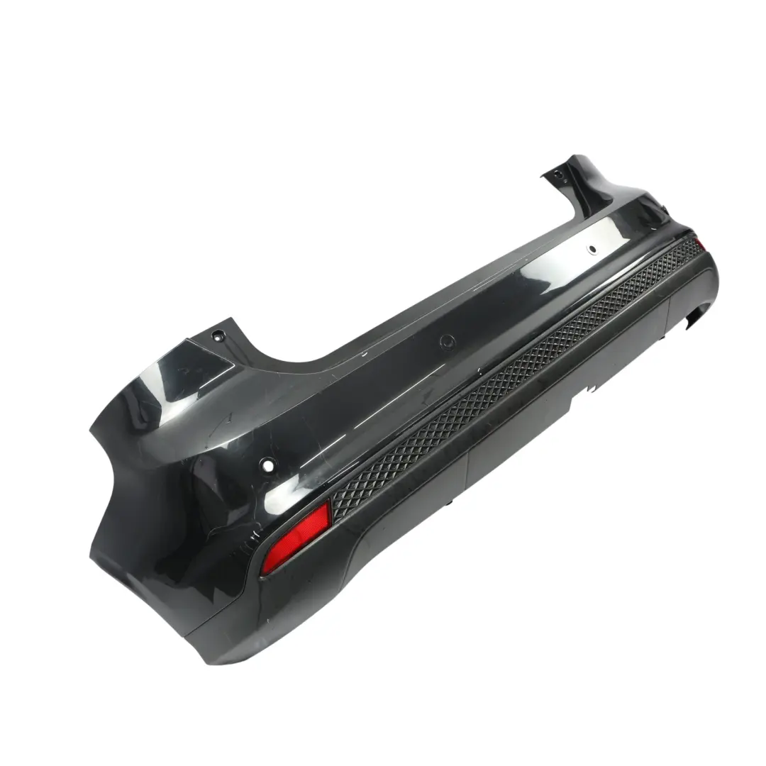 Ford Focus Mk3 Saloon Rear Bumper Trim Panel Cover Panther Black Metallic - D9 - SKU 1852397-PBL - Part number 1852397