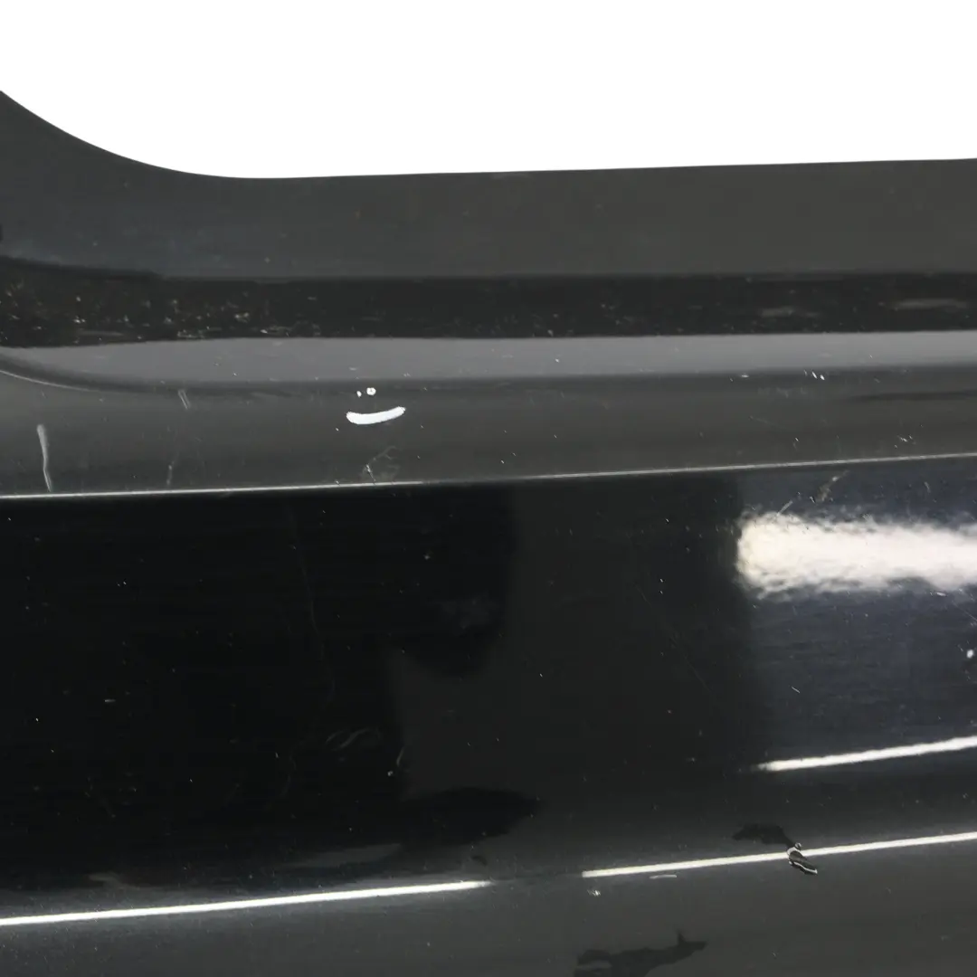 Ford Focus Mk3 Saloon Rear Bumper Trim Panel Cover Panther Black Metallic - D9 - SKU 1852397-PBL - Part number 1852397