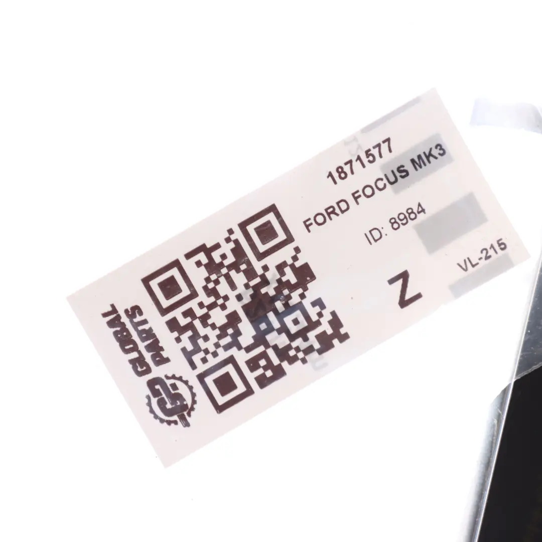 Ford Focus Mk3 Vordertür Äußere Verkleidung Dichtung Streifen Rechts - SKU 1871577 - Teilenummer 1871577