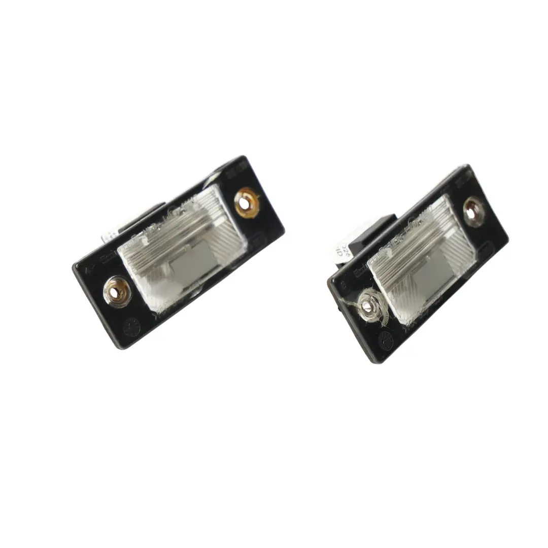 7L Rear Number License Plate Light Lamp SET x2 to Volkswagen VW Touareg with Part number 1J5943021A Volkswagen VW Touareg 7L Rear Number License Plate Light Lamp SET x2 - SKU 1J5943021A - Part number 1J5943021A