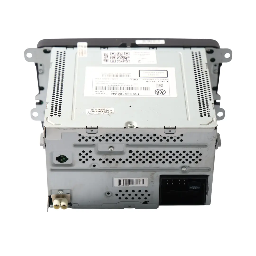 2K Mk3 Radio Head Unit Media Player Unit to Volkswagen Caddy with Part number 1K0035186AN Volkswagen Caddy 2K Mk3 Radio Head Unit Media Player Unit - SKU 1K0035186AN - Part number 1K0035186AN