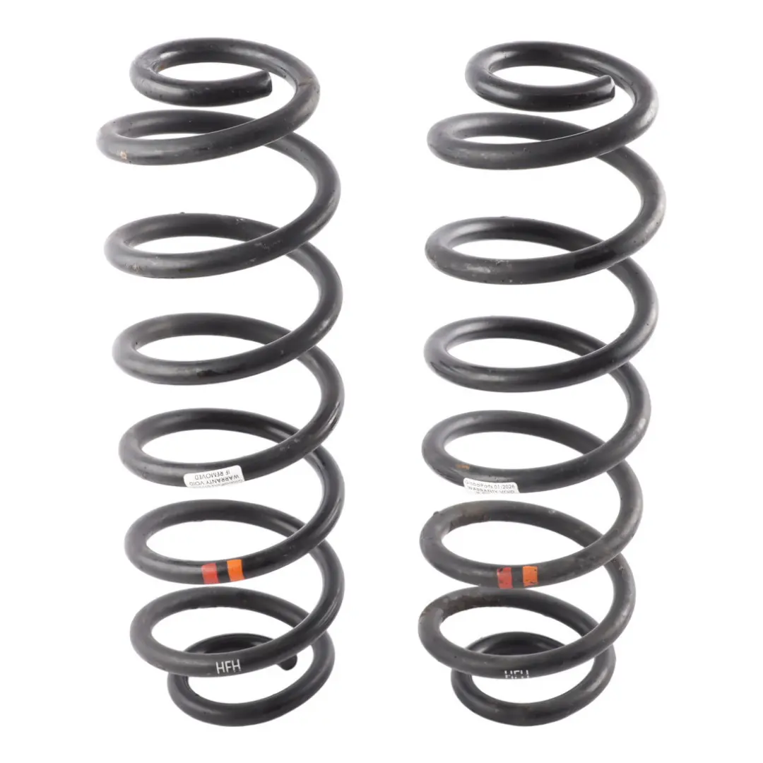 Axle Coil Spring Left Right N/O/S SET Red Orange to Skoda Yeti 5L Rear with Part number 1K0511115CM Skoda Yeti 5L Rear Axle Coil Spring Left Right N/O/S SET Red Orange - SKU 1K0511115CM - Part number 1K0511115CM