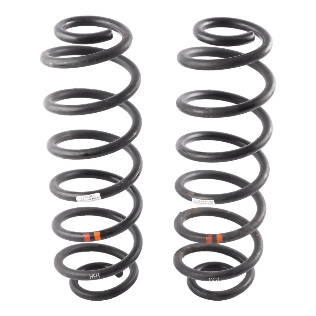 Skoda Yeti 5L Rear Axle Coil Spring Left Right N/O/S SET Red Orange 1K0511115CM