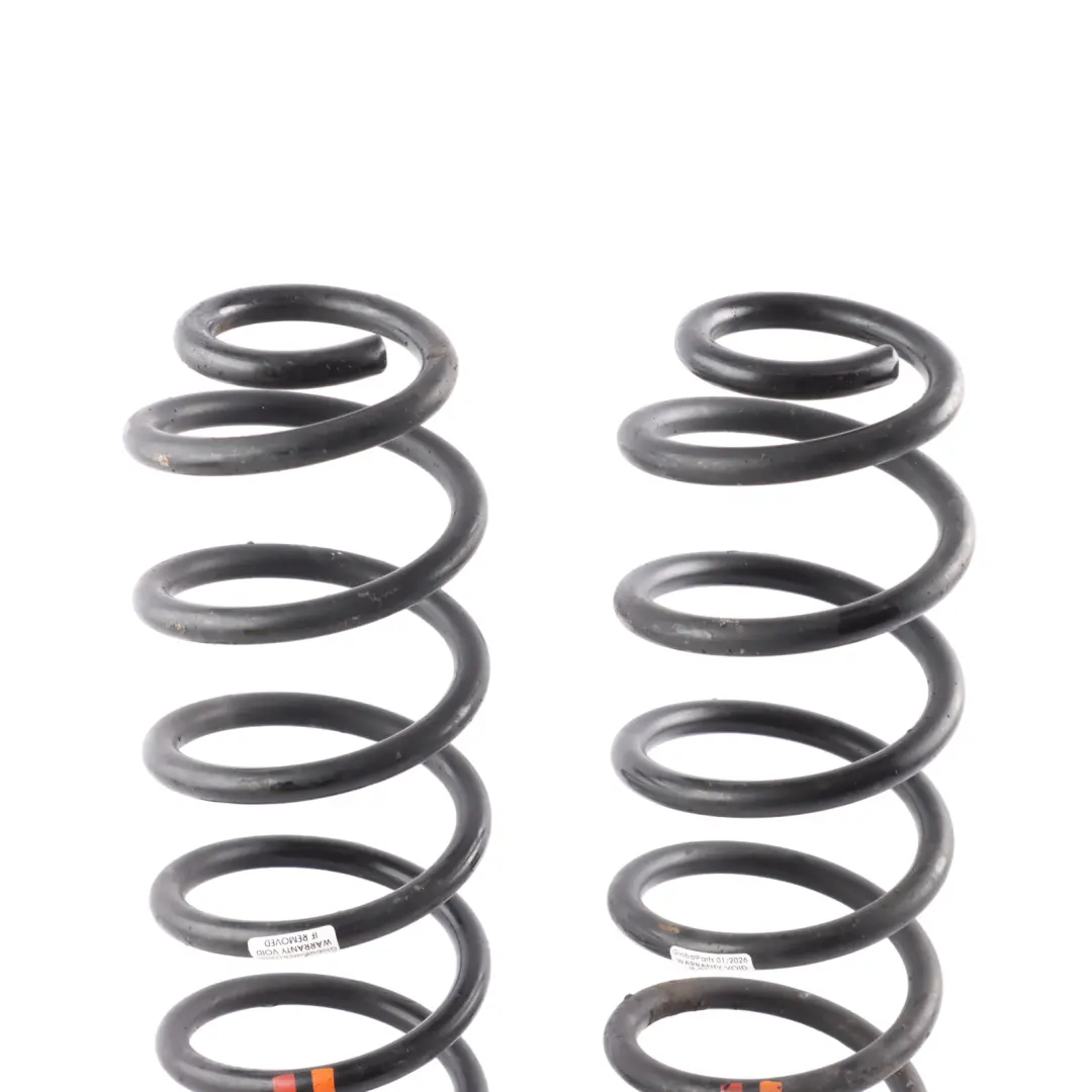 Skoda Yeti 5L Rear Axle Coil Spring Left Right N/O/S SET Red Orange - SKU 1K0511115CM - Part number 1K0511115CM
