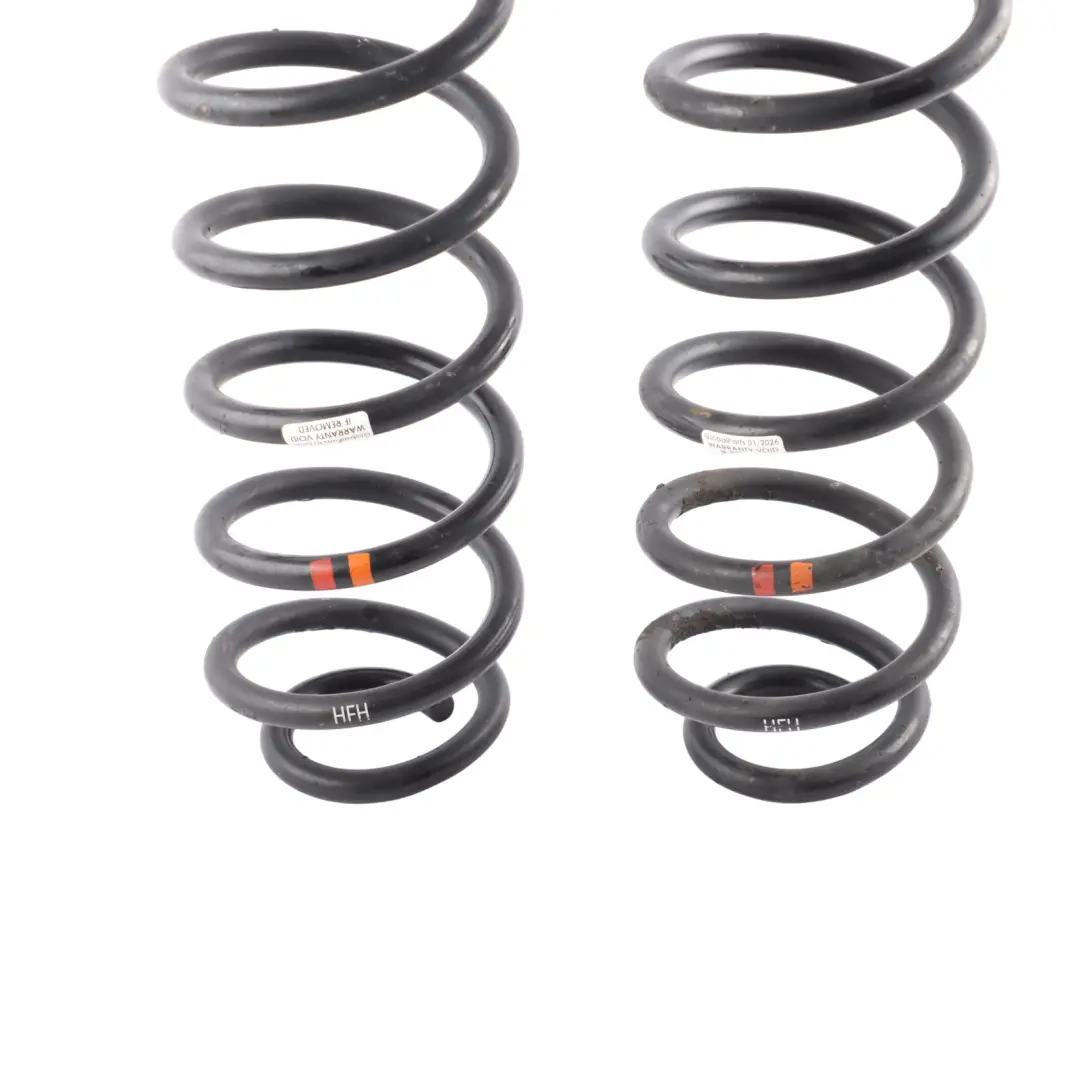 Skoda Yeti 5L Rear Axle Coil Spring Left Right N/O/S SET Red Orange - SKU 1K0511115CM - Part number 1K0511115CM