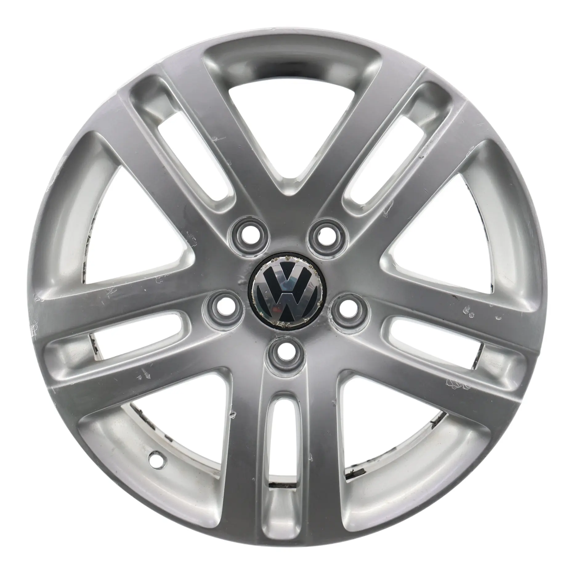 Volkswagen Golf Mk5 Argento Cerchio In Lega 16" 6.5J ET:50 1K0601025AJ