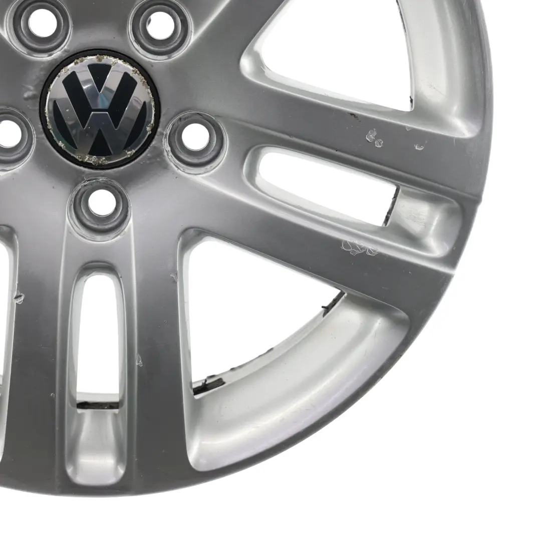 Volkswagen Golf Mk5 Silver Wheel Alloy Rim 16" 6.5J ET:50 - SKU 1K0601025AJ-1 - Part number 1K0601025AJ