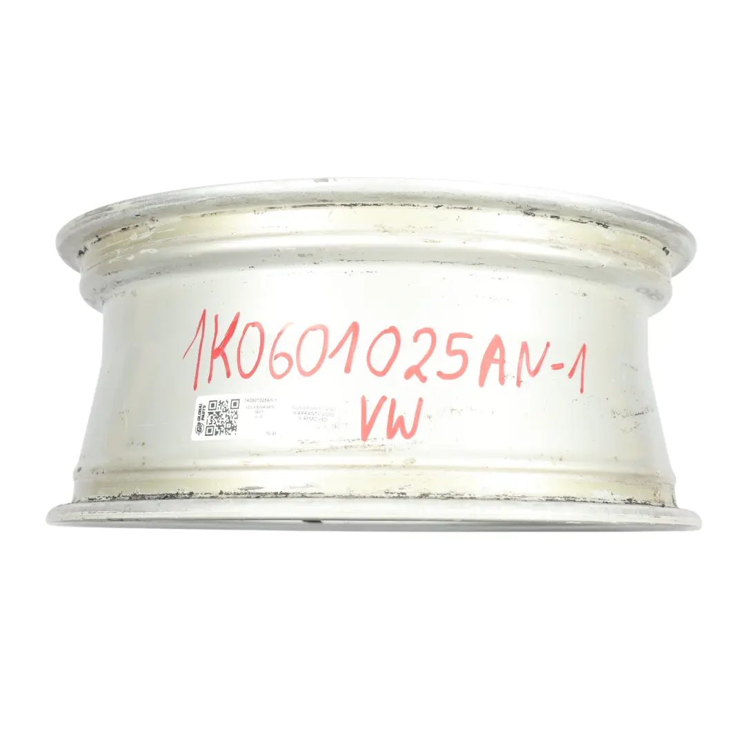 VW Volkswagen Golf Mk5 Mk6 Argento Cerchio in Lega 17" ET:54 7J - SKU 1K0601025AN-1 - Numero di parte 1K0601025AN