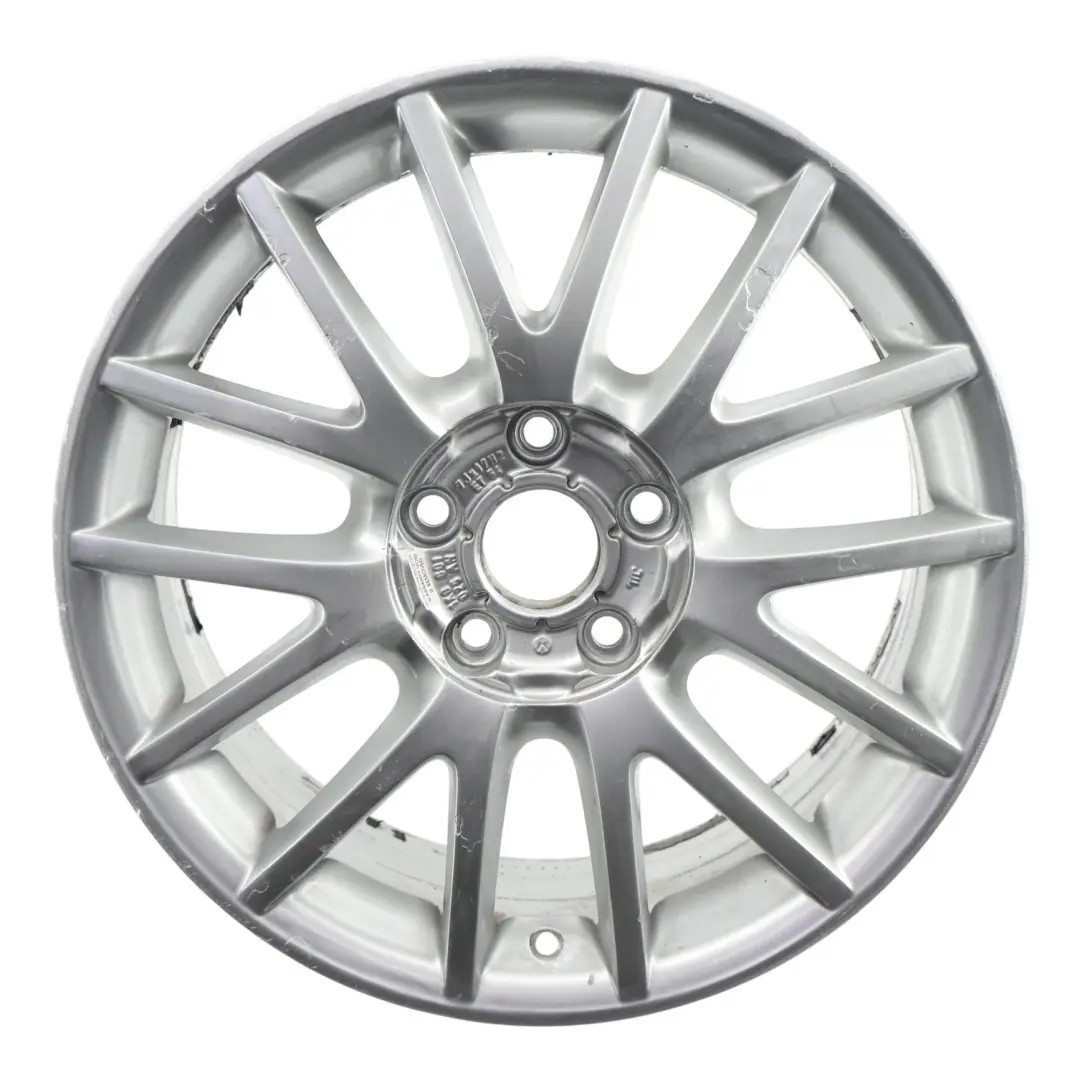 Mk5 Mk6 Silver Wheel Alloy Rim 17" ET:54 7J to VW Volkswagen Golf with Part number 1K0601025AN VW Volkswagen Golf Mk5 Mk6 Silver Wheel Alloy Rim 17" ET:54 7J - SKU 1K0601025AN-4 - Part number 1K0601025AN
