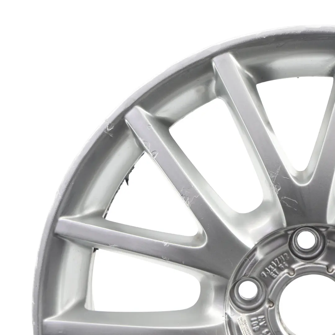 VW Volkswagen Golf Mk5 Mk6 Silver Wheel Alloy Rim 17" ET:54 7J - SKU 1K0601025AN-4 - Part number 1K0601025AN