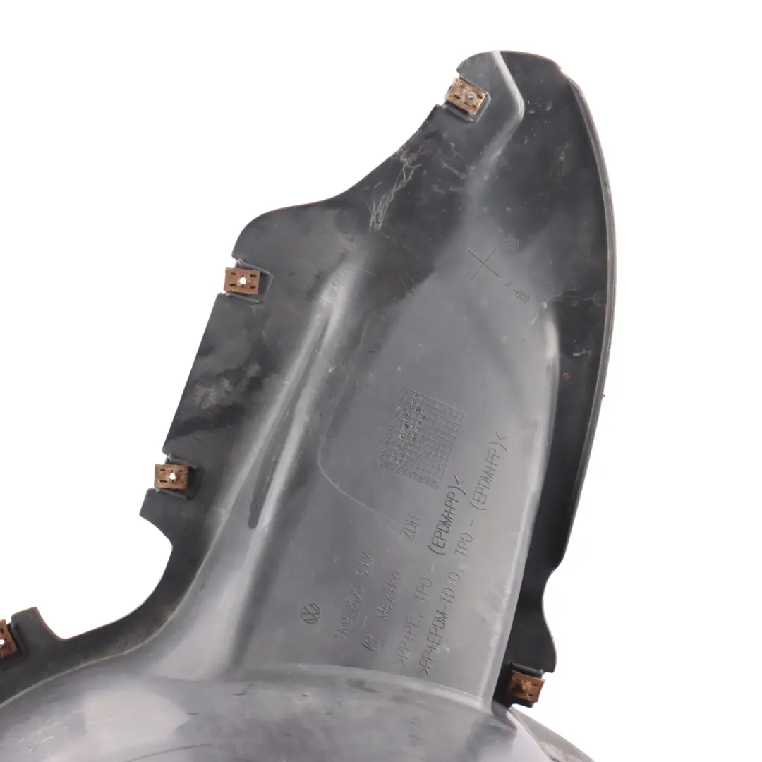 Volkswagen Golf Mk5 Wheel Arch Liner Housing Inner Fender Right O/S - SKU 1K0805912 - Part number 1K0805912