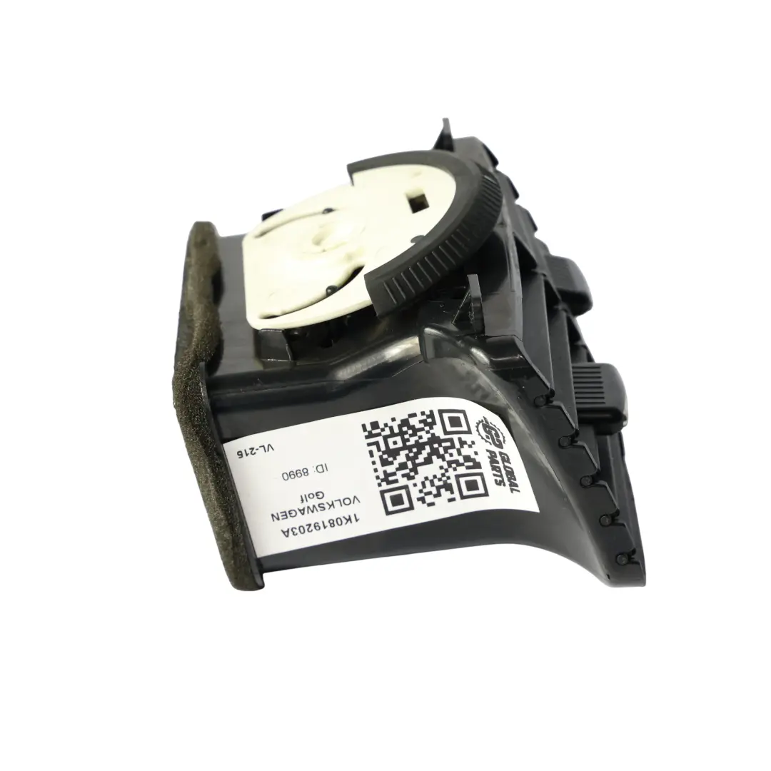 Volkswagen Golf MK6 1K Hintere Mittelkonsole Lüftungsschachtführung - SKU 1K0819203A - Teilenummer 1K0819203A
