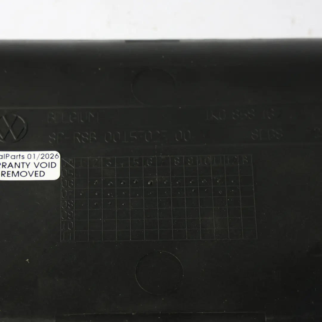 Volkswagen Golf 1K Dashboard Gummi Ablagefach Matte Einfügen Schwarz - SKU 1K0858167 - Teilenummer 1K0858167