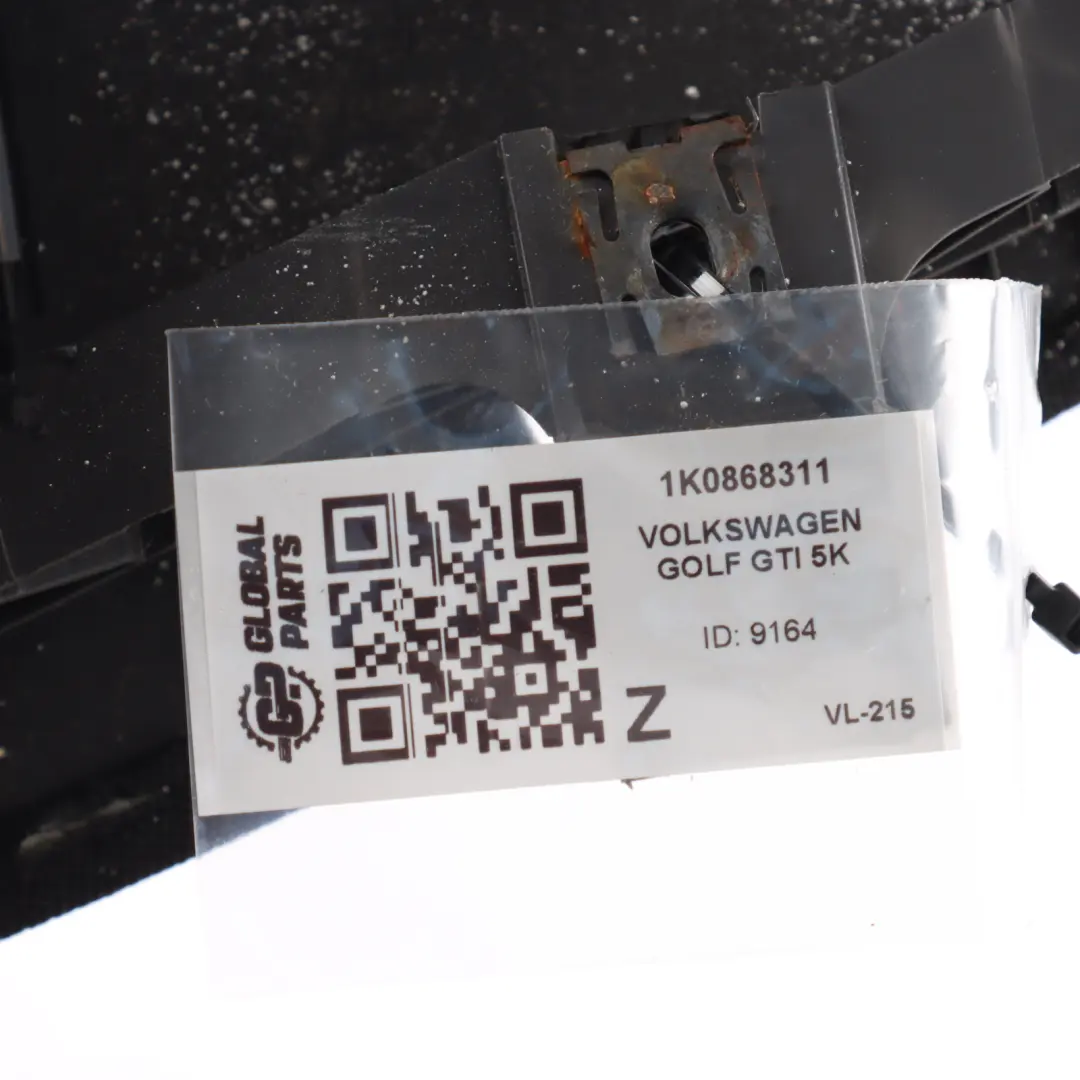 Mk6 5D B-Pillar Cover Seat Belt Guide Left N/S to VW Volkswagen Golf GTI with Part number 1K0868311 VW Volkswagen Golf GTI Mk6 5D B-Pillar Cover Seat Belt Guide Left N/S - SKU 1K0868311 - Part number 1K0868311