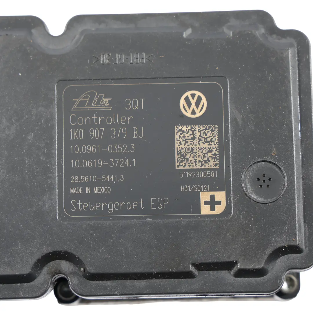 Volkswagen Golf Mk6 Variant ABS Pump Control Module Unit - SKU 1K0907379BJ-2 - Part number 1K0907379BJ