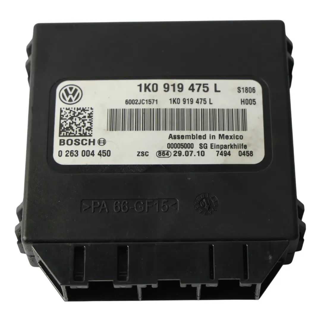 Volkswagen Scirocco Mk3 PDC Parking Sensor Module Control Unit - SKU 1K0919475L - Part number 1K0919475L