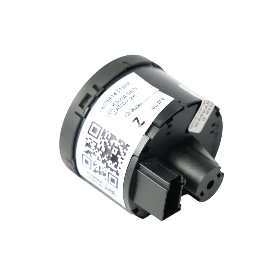 VW Volkswagen Caddy 2K Bouton D'Allumage Des Phares Noir - SKU 1K0941431BM - Numéro de pièce 1K0941431BM