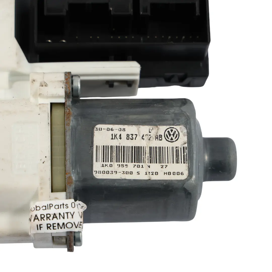 Volkswagen Golf Mk5 1K Front Window Regulator Lifter Motor Right O/S - SKU RHD-1K0959701N - Part number 1K0959701N