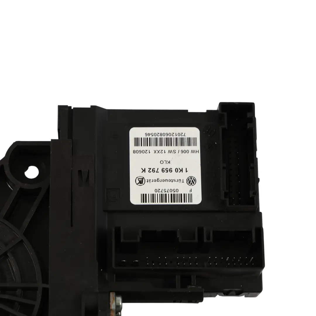 Window Lifter Motor Front Left N/S Mechanism to Volkswagen VW Golf VI with Part number 1K0959702AL Volkswagen VW Golf VI Window Lifter Motor Front Left N/S Mechanism - SKU RHD-1K0959702AL - Part number 1K0959702AL