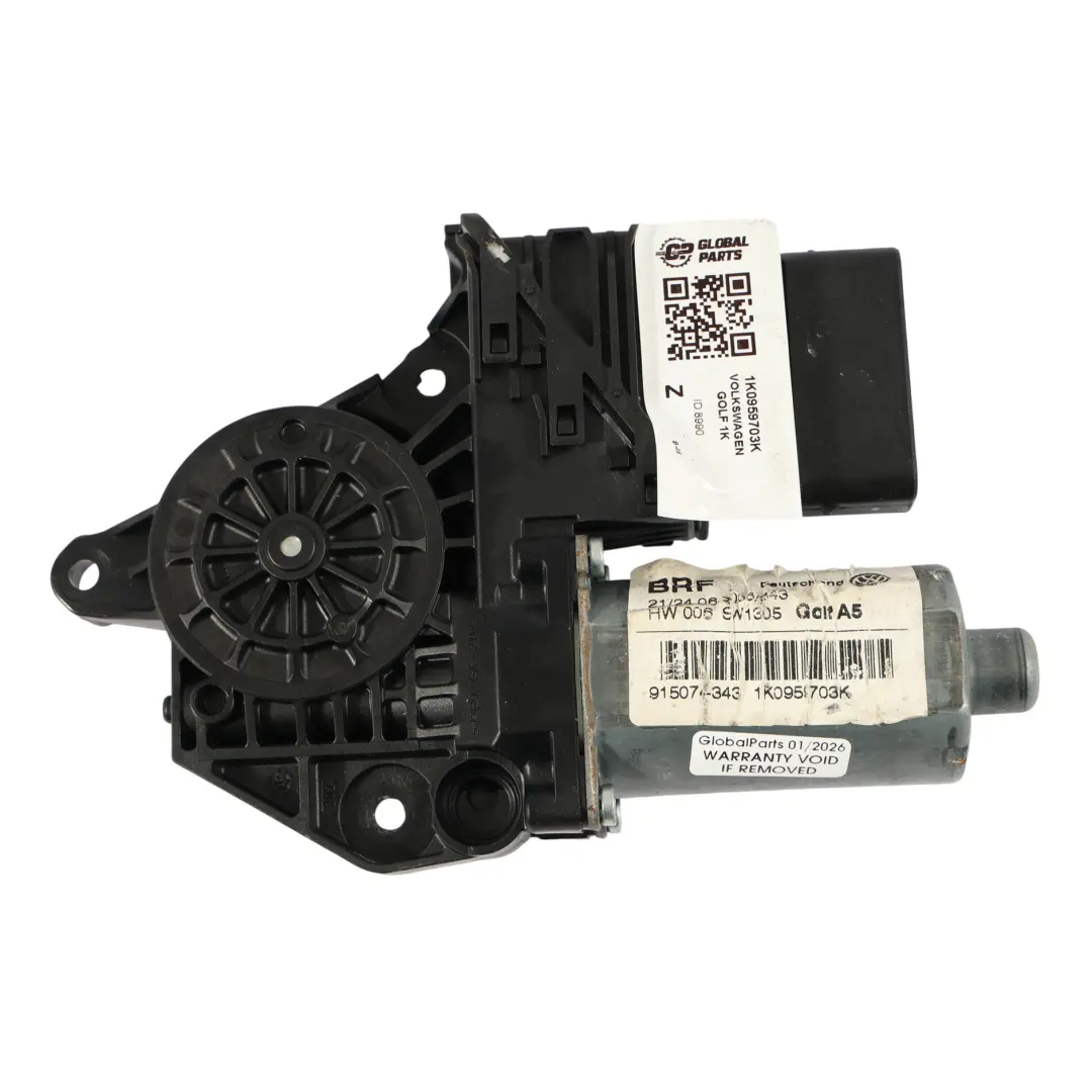 1K Fensterheber Motor Hinten Links Tür für Volkswagen Golf mit Teilenummer 1K0959703K Volkswagen Golf 1K Fensterheber Motor Hinten Links Tür - SKU 1K0959703K - Teilenummer 1K0959703K