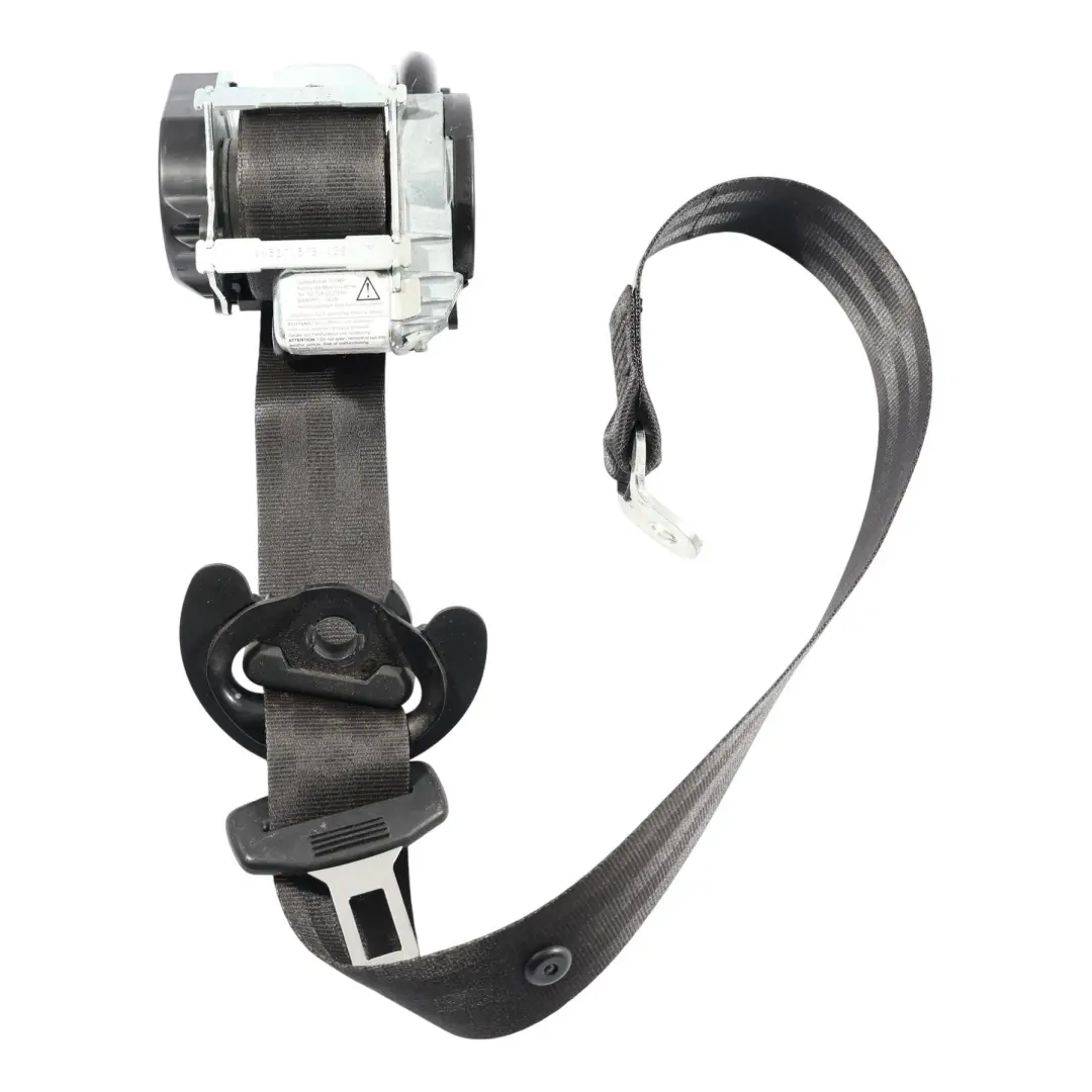 VW Golf Mk6 Variant Jetta Seat Belt Front Right O/S Seatbelt Black - SKU RHD-1K4857706BG - Part number 1K4857706BG