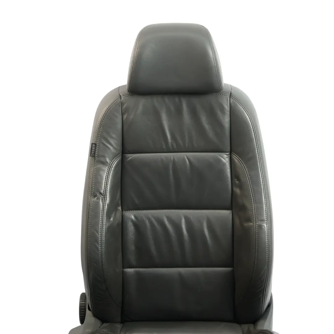 Volkswagen Golf Mk5 5Dr Vordersitz Interieur Leder Beheizt Anthrazit Rechts - SKU 1K4882806DT-1 - Teilenummer 1K4882806DT