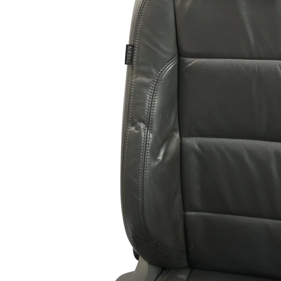 Volkswagen Golf Mk5 5Dr Front Seat Interior Heated Leather Anthracite Right O/S - SKU 1K4882806DT-1 - Part number 1K4882806DT