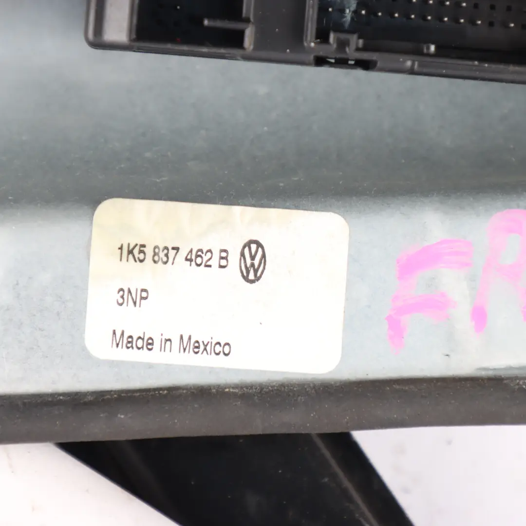 VW Golf Mk6 Window Regulator Mechanism Motor Front Door Right O/S - SKU 1K5837462B - Part number 1K5837462B