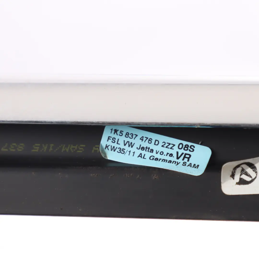 Volkswagen Golf Mk6 Variant Window Trim Seal Outer Front Right O/S - SKU 1K5837476D - Part number 1K5837476D