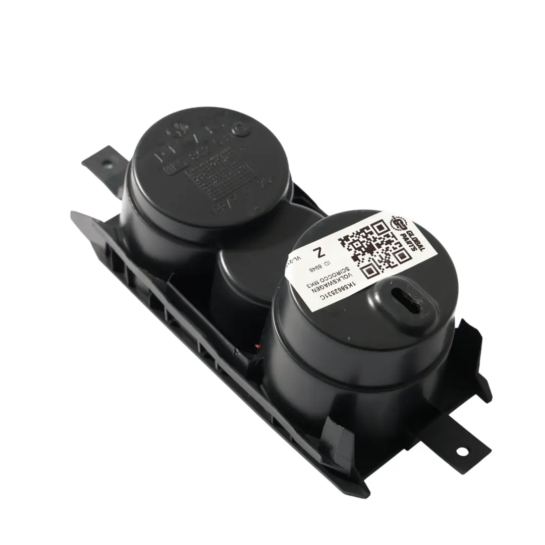 VW Volkswagen Scirocco Mk3 Console Centrale Porte-Gobelet Double - SKU 1K5862531C - Numéro de pièce 1K5862531C