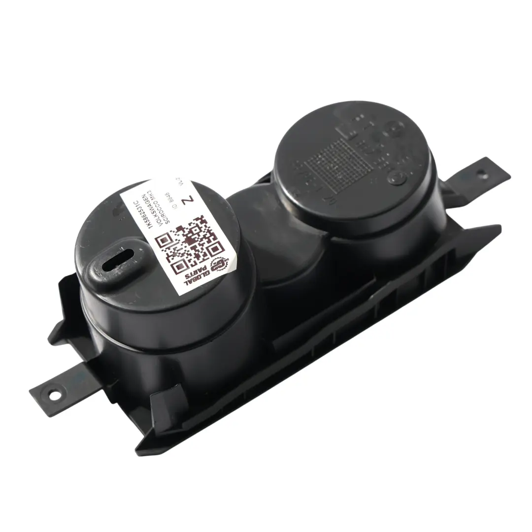 Mk3 Mittel Konsole Doppel Becher Getränke Halter für Volkswagen Scirocco mit Teilenummer 1K5862531C Volkswagen Scirocco Mk3 Mittel Konsole Doppel Becher Getränke Halter - SKU 1K5862531C - Teilenummer 1K5862531C
