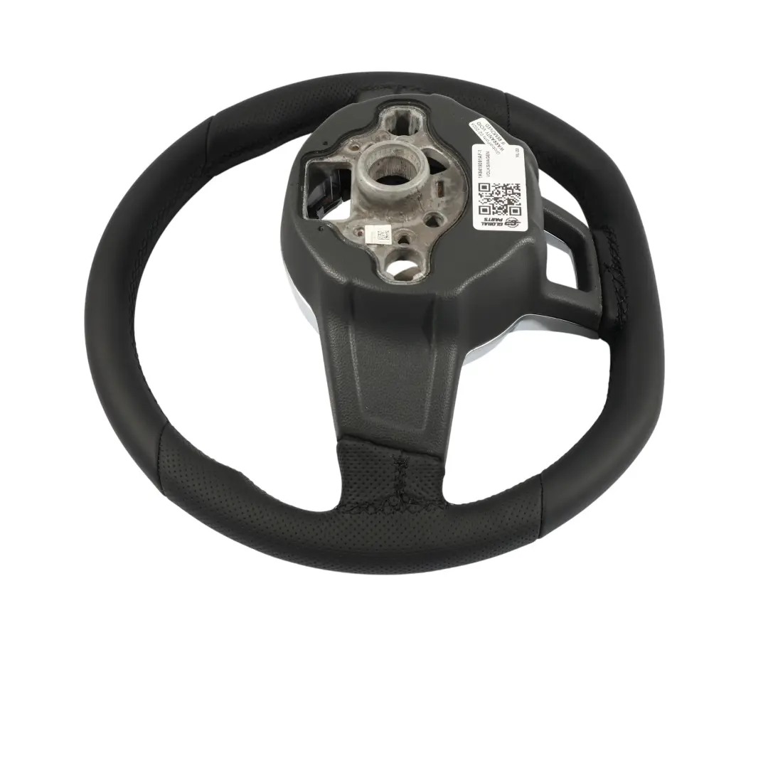 NUOVO In Pelle Nera Fondo Piatto per Volkswagen Scirocco Volante con numero di parte 1K8419091AF Volkswagen Scirocco Volante NUOVO In Pelle Nera Fondo Piatto - SKU 1K8419091AF-1 - Numero di parte 1K8419091AF
