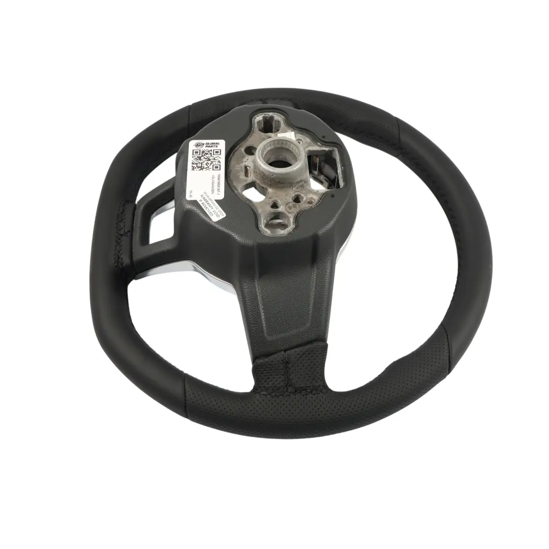 Volkswagen Scirocco Lenkrad NEUE Schwarzes Leder Flache Unterseite - SKU 1K8419091AF-1 - Teilenummer 1K8419091AF