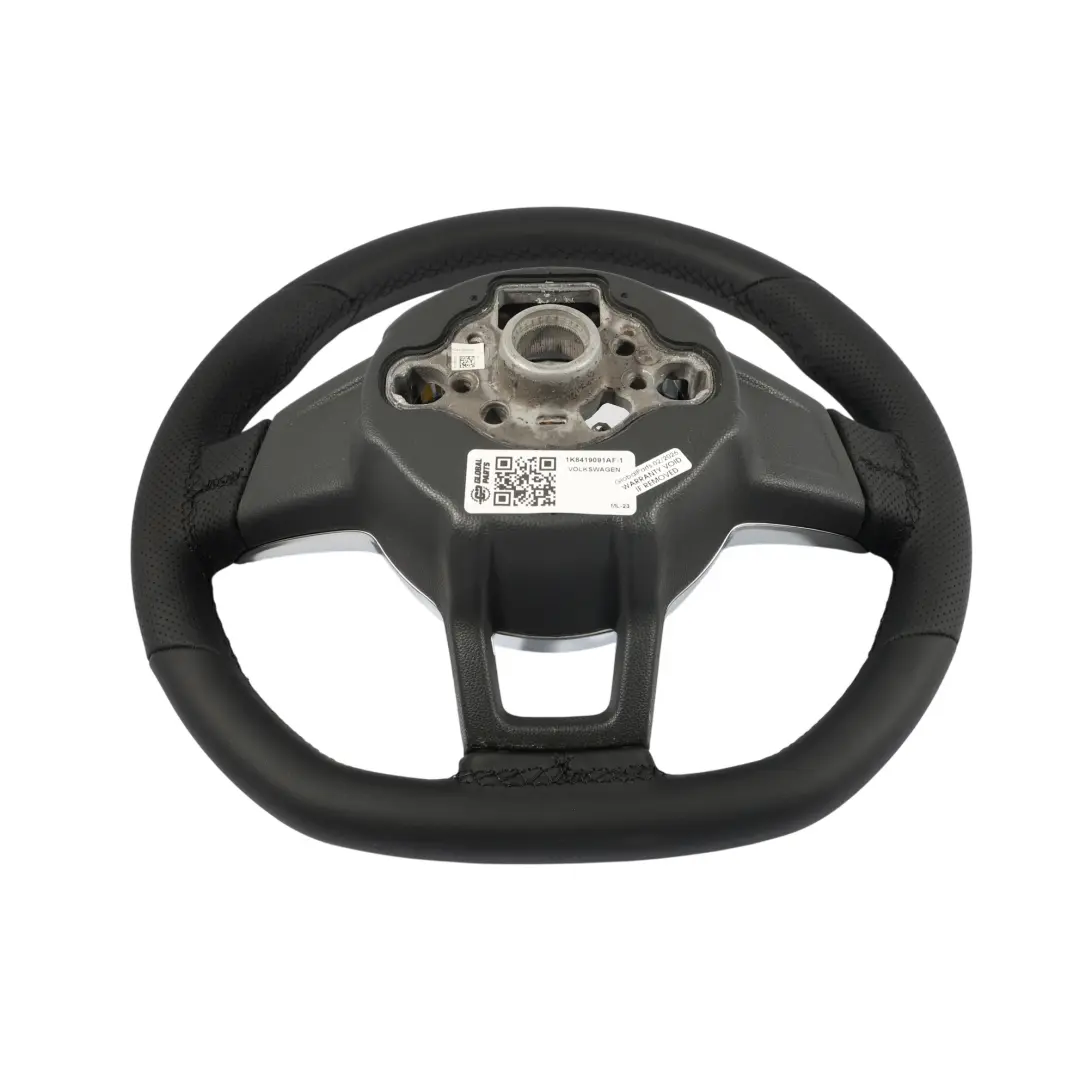 Volant NEUF En Cuir Noir À Fond Plat pour Volkswagen Scirocco à propos du numéro de pièce 1K8419091AF Volkswagen Scirocco Volant NEUF En Cuir Noir À Fond Plat - SKU 1K8419091AF-1 - Numéro de pièce 1K8419091AF