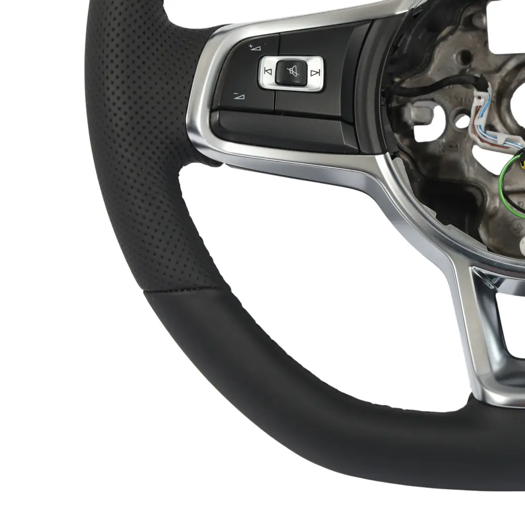 Lenkrad NEUE Schwarzes Leder Flache Unterseite für Volkswagen Scirocco mit Teilenummer 1K8419091AF Volkswagen Scirocco Lenkrad NEUE Schwarzes Leder Flache Unterseite - SKU 1K8419091AF-1 - Teilenummer 1K8419091AF