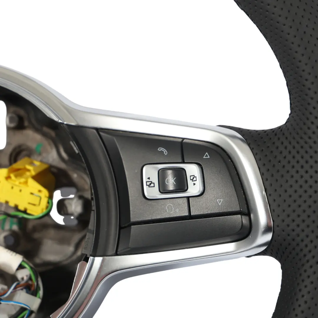 Volkswagen Scirocco Kierownica NOWA Czarna Skóra Ścięta - SKU 1K8419091AF-1 - Numer Części 1K8419091AF