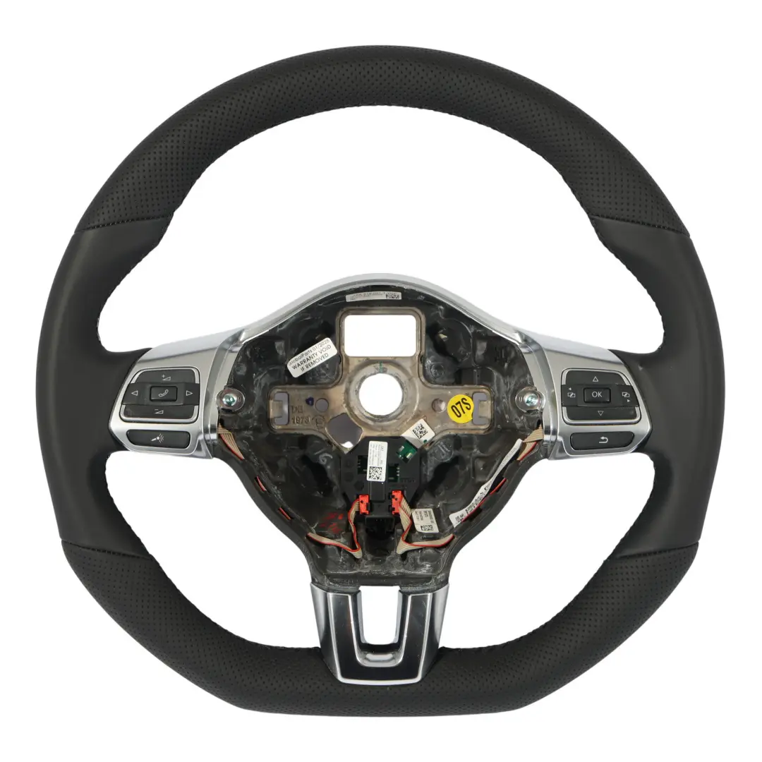 VW Volkswagen Scirocco MK3 Volante NUEVO Cuero Negro - SKU 1K8419091T-1 - Número de pieza 1K8419091T