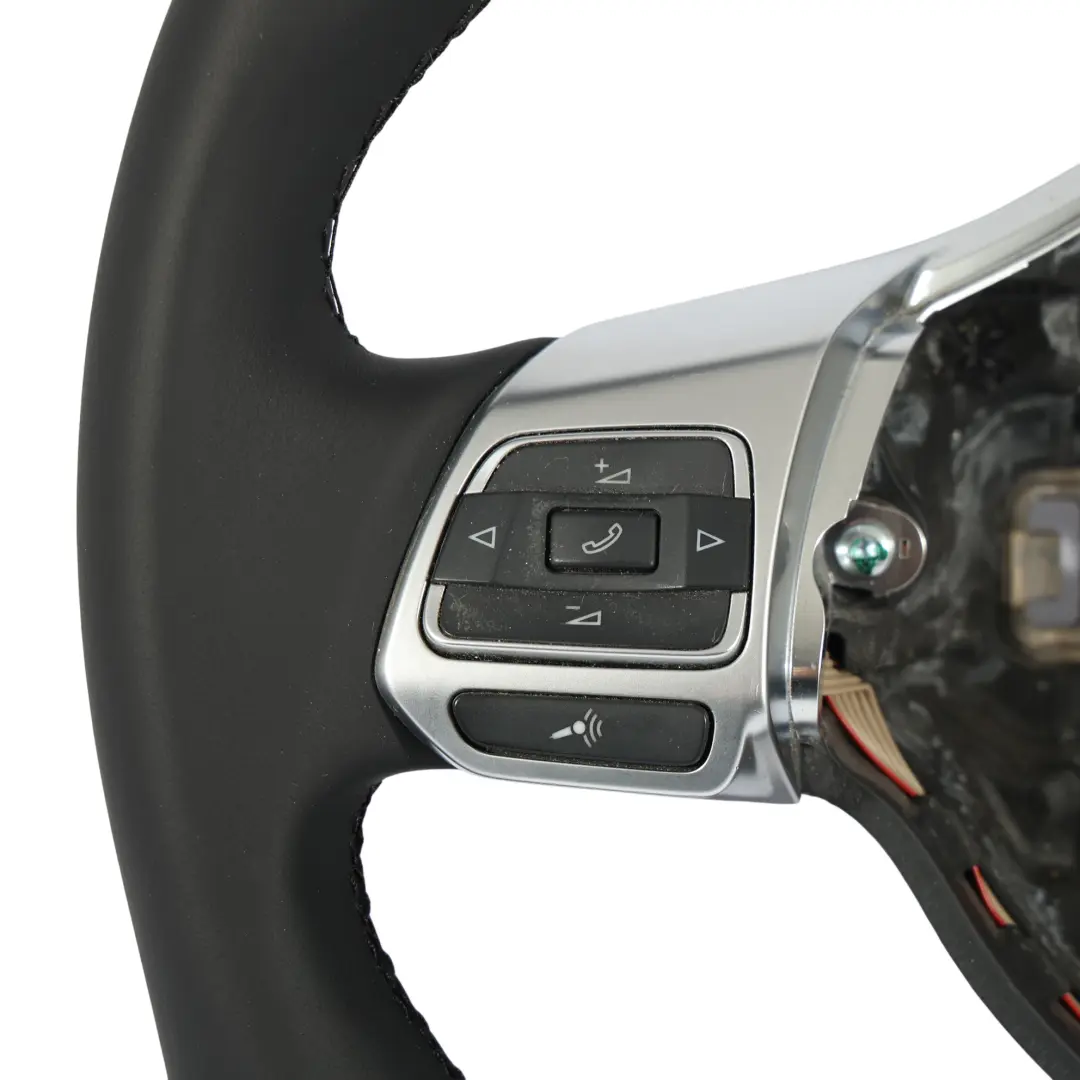 VW Volkswagen Scirocco MK3 Steering Wheel NEW Black Leather - SKU 1K8419091T-1 - Part number 1K8419091T