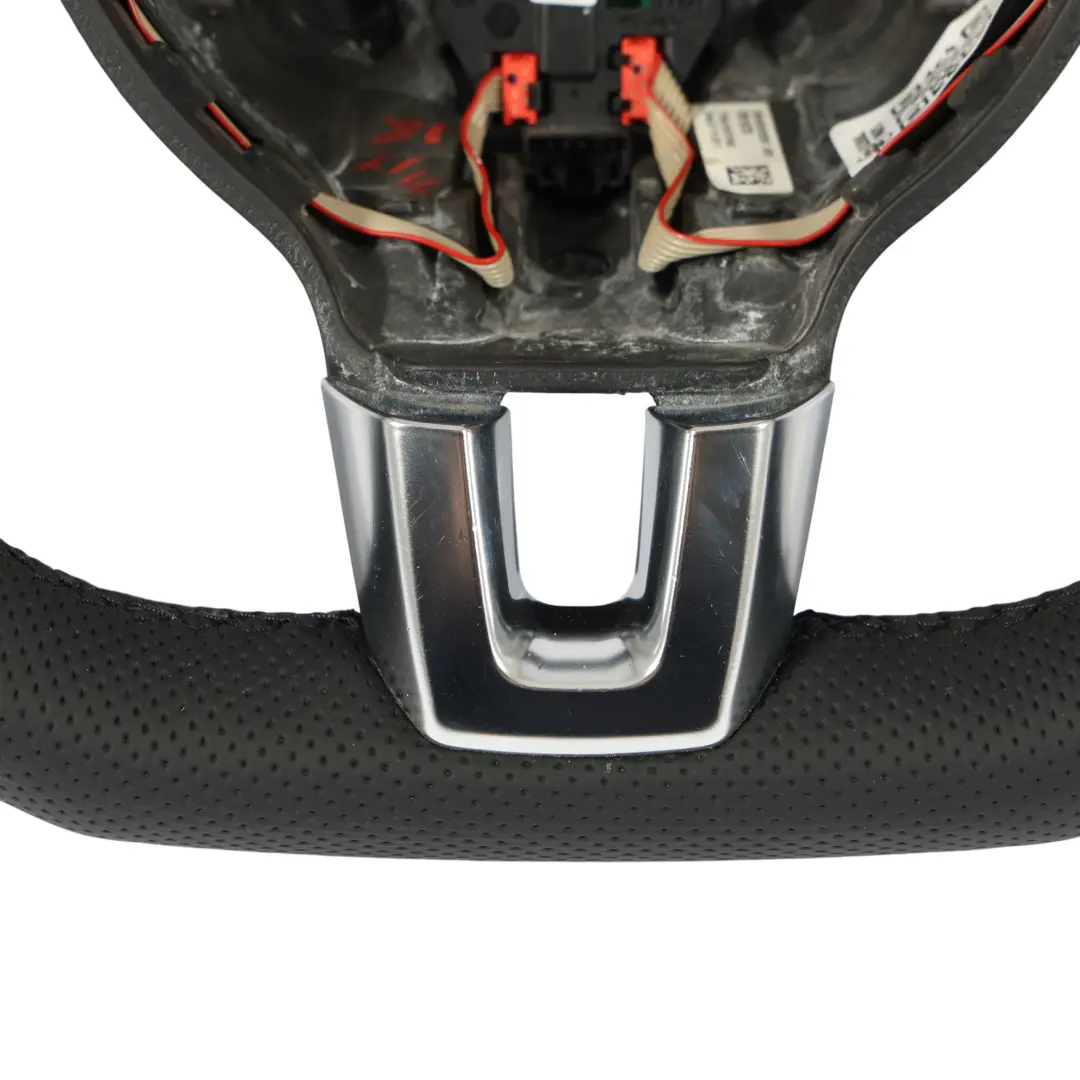 MK3 Volante NUEVO Cuero Negro para VW Volkswagen Scirocco con número de pieza 1K8419091T VW Volkswagen Scirocco MK3 Volante NUEVO Cuero Negro - SKU 1K8419091T-1 - Número de pieza 1K8419091T