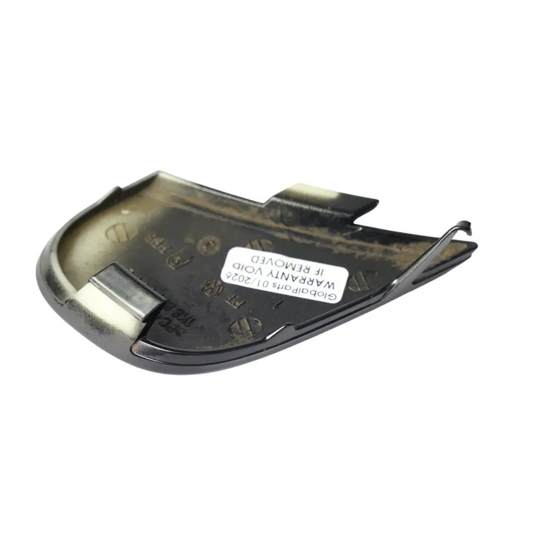 VW Scirocco Mk3 Hintere Haken Klappe Abdeckung Tiefschwarz Perleffekt - C9X - SKU 1K8807441B-DBL - Teilenummer 1K8807441B